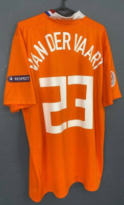 VEN DER VAART HOLLAND 2008/2010 NETHERLANDS SOCCER FOOTBALL SHIRT