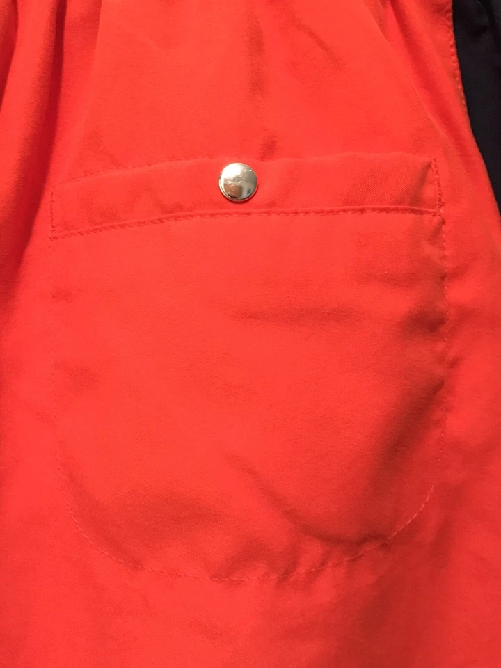 Pantalones cortos para correr Nike naranja y blanco para mujer talla pequeña 4-6 Foto 4 de 4