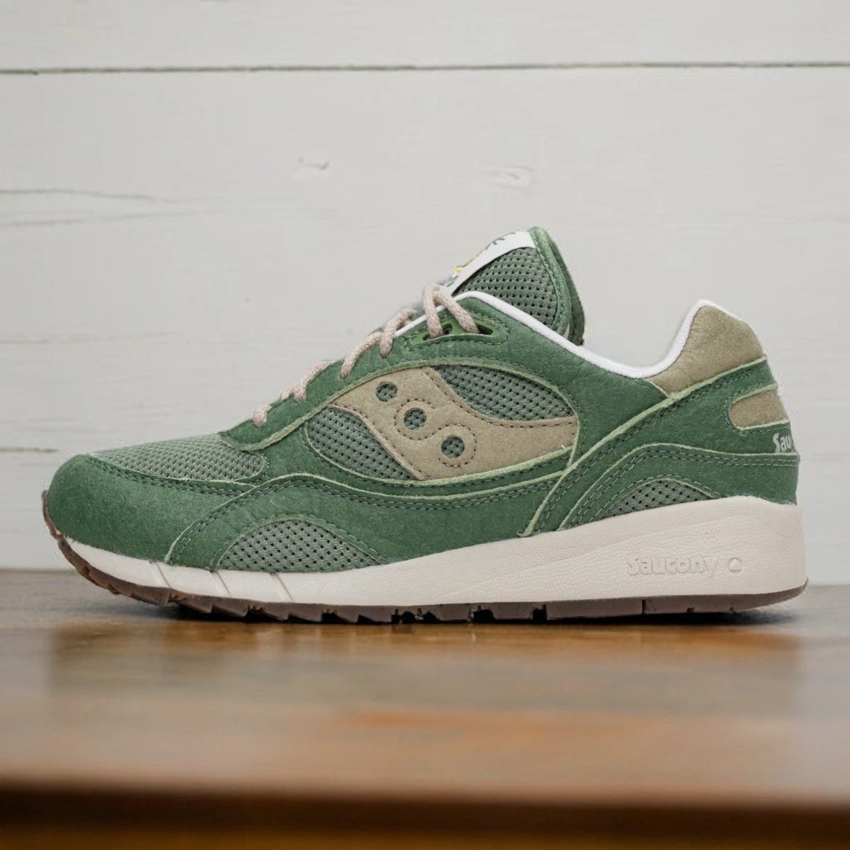 Zapatillas Saucony Shadow 6000 verde hombre