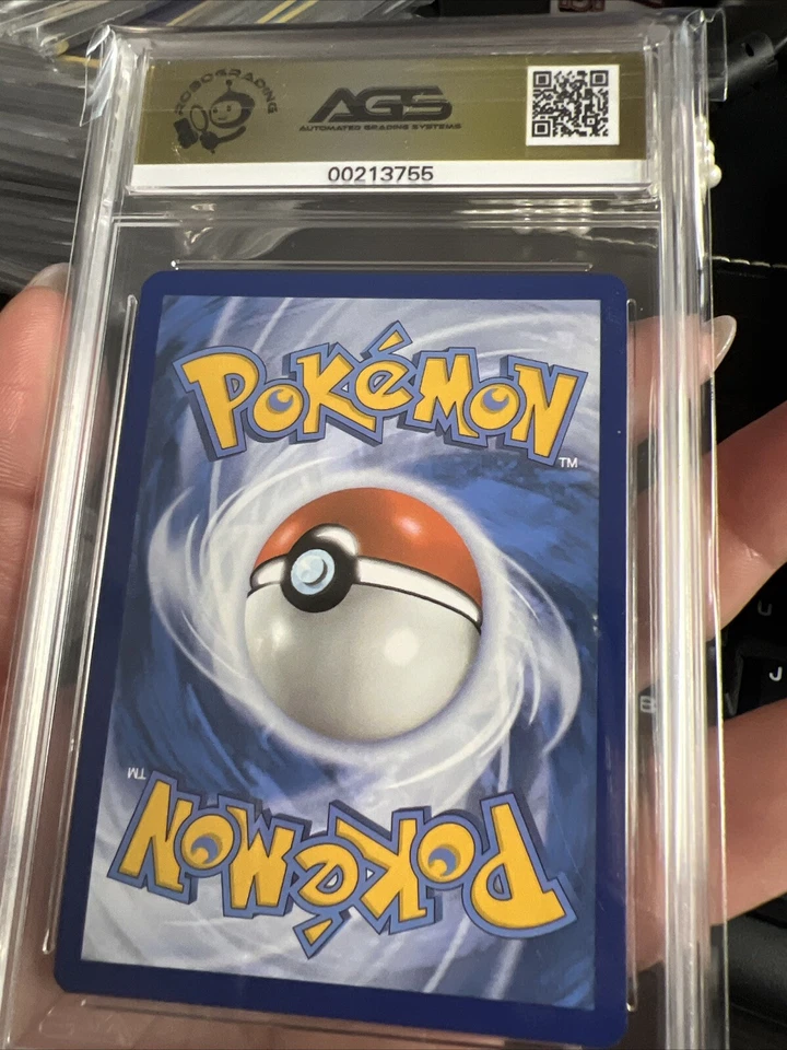 2024 POKEMON TWM EN-TWILIGHT MASQUERADE HYPER RARE #224 ENHANCED HAMMER AGS 9.5 - Image 3 of 3