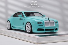 Rolls-royce Wraith Novitec Gloss Blue Davis Giovanni 118 Scale - 1 Of 1