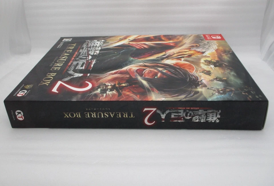 Switch Attack on Titan 2 Treasure Box Limited Edition Japan Shingeki no Kyojin - Image 3 of 4