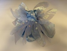 Build-A-Bear Workshop Friends 2B Made Blue Sparkly Fairy Dress Costume