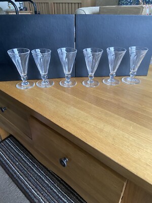 Gordon Russell by Stevens Williams Set 6 Rythen Port Gläser 11,8 ca.
