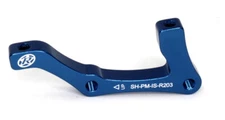 Reverse Components Disc Brake Adapter PM/IS Rear 203mm, Blue