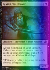MTG Magic the Gathering Gixian Skullflayer (100/399) The Brothers' War LP FOIL