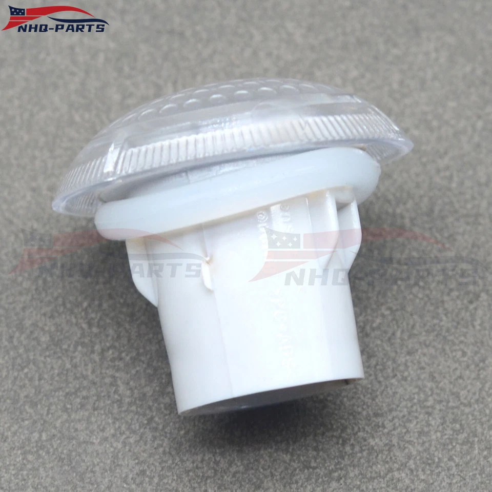 1PCS Clear Side Fender Marker Repeater Lights For 2010-2021 Ford Transit Connect - Image 3 of 4