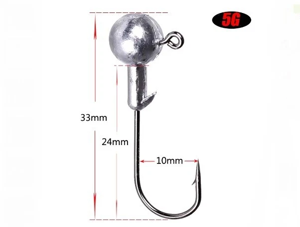 Set 40 St Gummifische mit Jigköpfe Hecht Zander Barsch Kunstköder.. - Bild 2 von 2