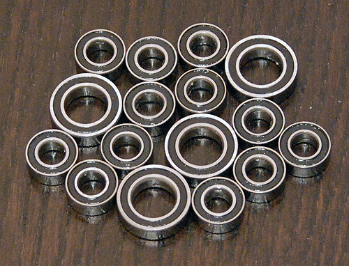 (16pcs) KYOSHO PURE TEN EP ALPHA 2 / ALPHA 3 / GP10 Rubber Sealed Bearing Set (16pcs) KYOSHO PURE TEN EP ALPHA 2 / ALPHA 3 / GP10 Rubber Sealed Bearing Set