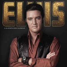 2026 Elvis Presley Wall Calendar