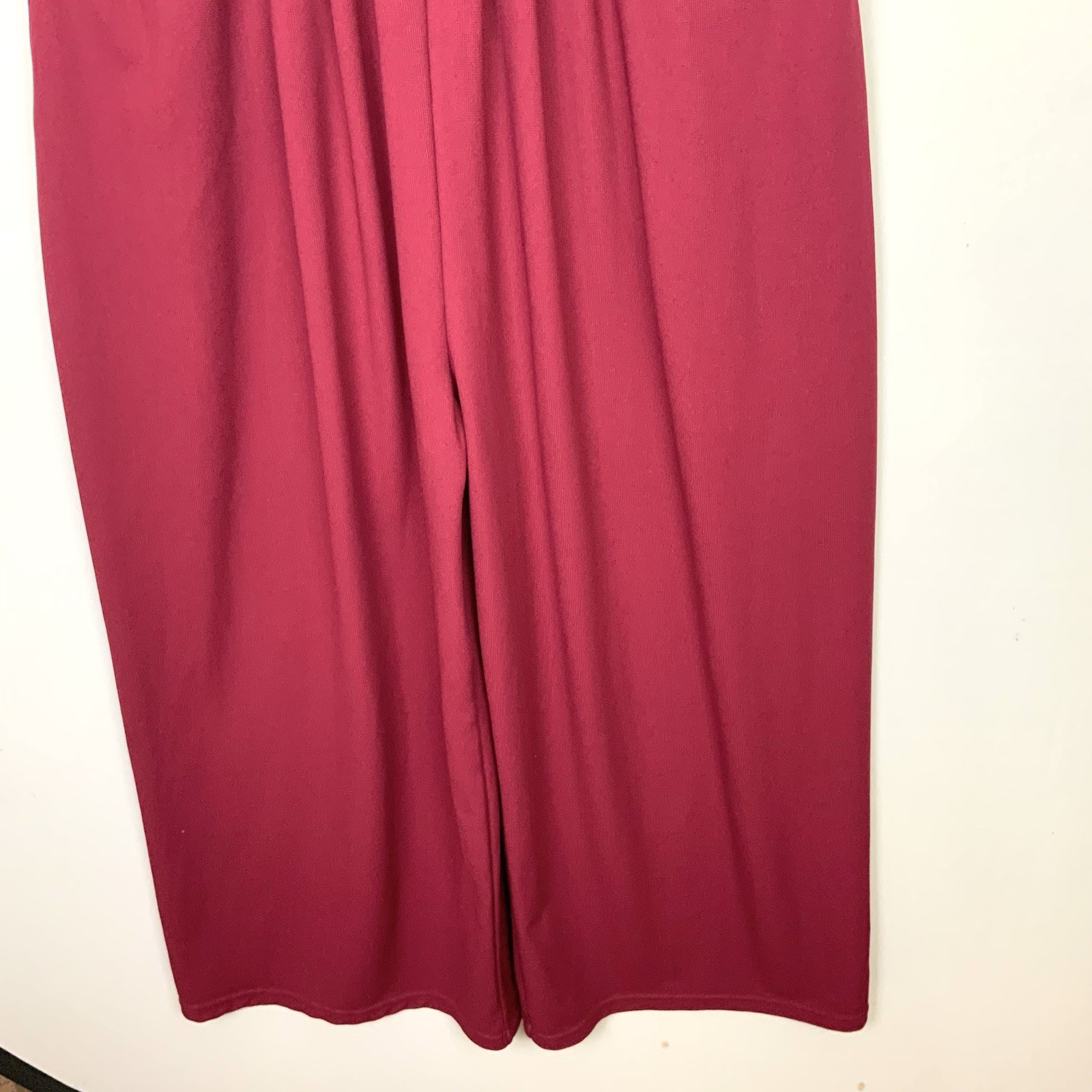 Halara Sz Large Maroon Adjustable Button Strap Wa… - image 4