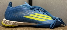 Adidas F50 Pro Turf Soccer Shoes Cleats Light Blue/Yellow JR8942 Men's Size 10