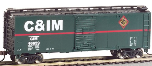 Coche de caja Bachmann 17025 HO Chicago e Illinois Midland 40' LN/caja | Condition: Used