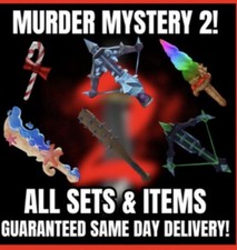 Murder Mystery 2 MM2 Rare Sets & Bundles -   ...