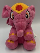 Neopets Pink Elephante Plush Stuffed Animal Jakks 6" No Code 2008 Elephant