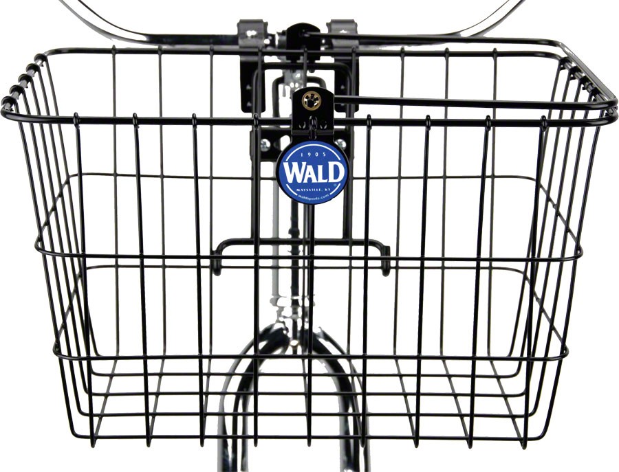 Wald 3133 Front Steel Quick Release Bicycle Basket with Bolt