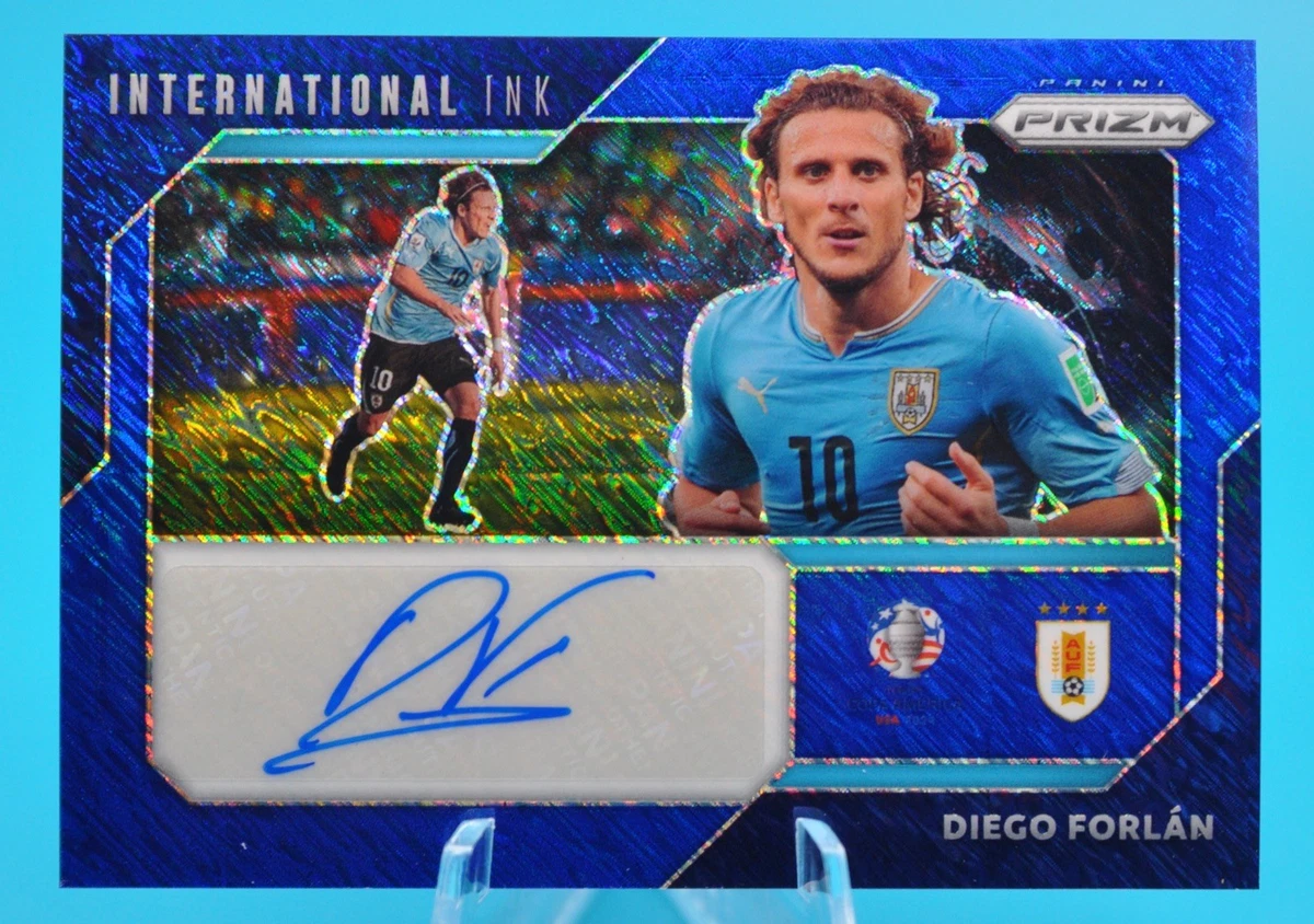 22-23 Panini Prizm DIEGO FORLAN 直筆サインカード Diego Forlan Autograph 2022-23 Panini Prizm Signature Manchester