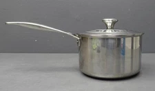 Le Creuset 7" Stainless Steel 3qt Sauce Pan w/ Lid
