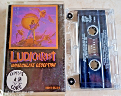 LUDICHRIST IMMACULATE DECEPTION CASSETTE TAPE
