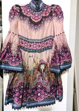 Zimmermann Celestial Bell SleeveGemini Zodiac PrintAU 2/ US 6-8