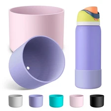 Alwenid 2PCS Silicone Water Bottle Boot for Owala 40 Oz, Anti-Slip Protective...