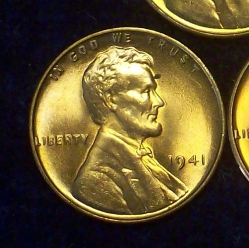 1941-P BU - NICE LINCOLN WHEAT CENT - NICE COLOR - GOOD DETAILS - SEE PICS!
