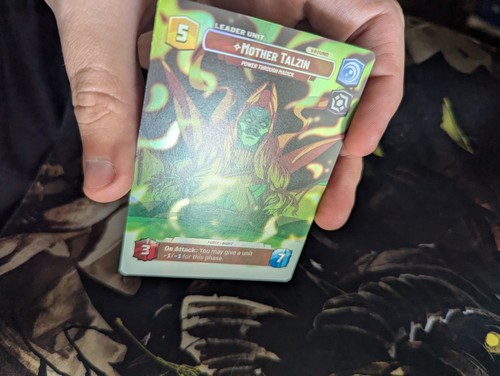 Star Wars Unlimited : Mother Talzin Showcase FOIL | Legends Of The Force | SWU - Picture 10 of 11
