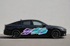 Racing Prism Slash Car Decals Side Decal Both Sides Vinyl Geometric