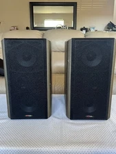 Vintage Polk Audio LSi9 Speakers Piano Black Ebony Rare Lot Of 2 Tested & Work