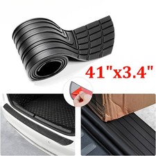 41 Rubber Rear Bumper Protector Strip Trunk Sill Guard Scratch Trim For Ford