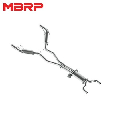 MBRP Armor Plus 3'' Dual Cat-Back Exhaust For 10 15 Chevy Camaro SS 6.2L L99 Auto