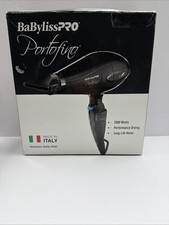 Babyliss Pro Nano Titanium Portofino Hair Dryer - Black