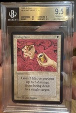 MTG - Alpha BGS 9.5 Healing Salve - Magic The Gathering