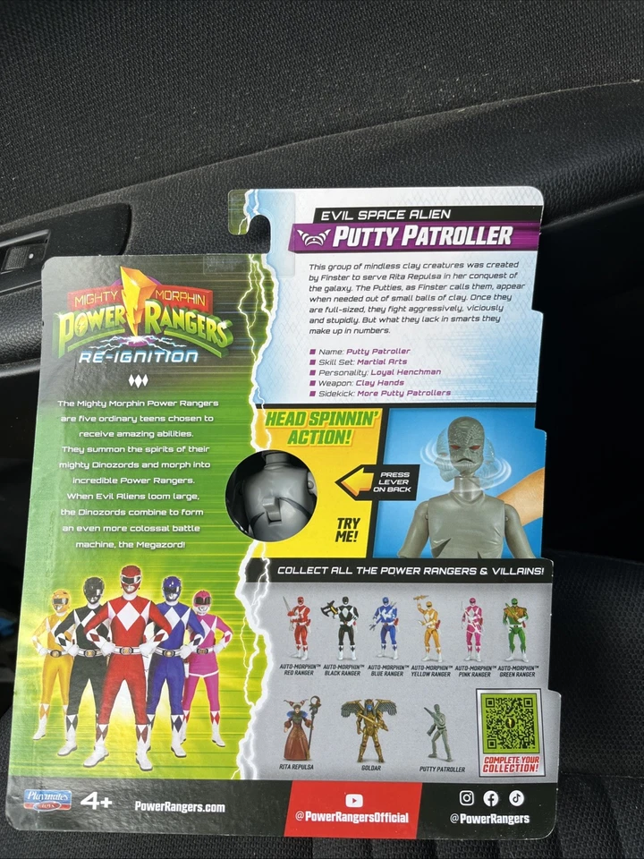 Mighty Morphin, Power Rangers Reignition Evil Space, Masilla Alienígena, Patroller Foto 2 de 2