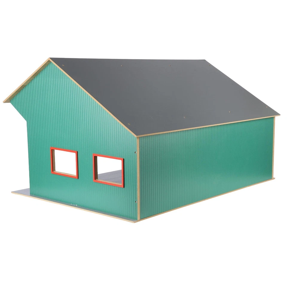 Universal Hobbies 1/16 Fattoria Macchinari 3 Bay Capannone W/ Tetto Alto , - Immagine 3 di 4