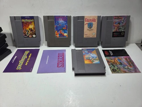New ListingLot of 5 games    for NES   WORKING
