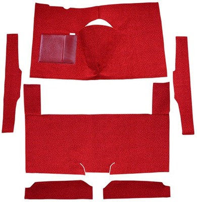 1960-1965 Mercury Comet Carpet -Loop |2DR, Sedan, Auto, Bench Seat, Cut & Sewn