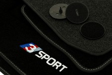 SPORT Velour Fu�matten Satz f�r BMW 3er E90 / E91 (2004-2013) - Passgenau