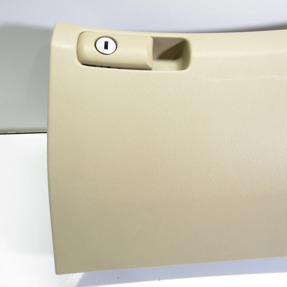 Guantera Honda Accord 2008-2012 compartimento de almacenamiento con bloqueo sin llave beige tostado Foto 2 de 4