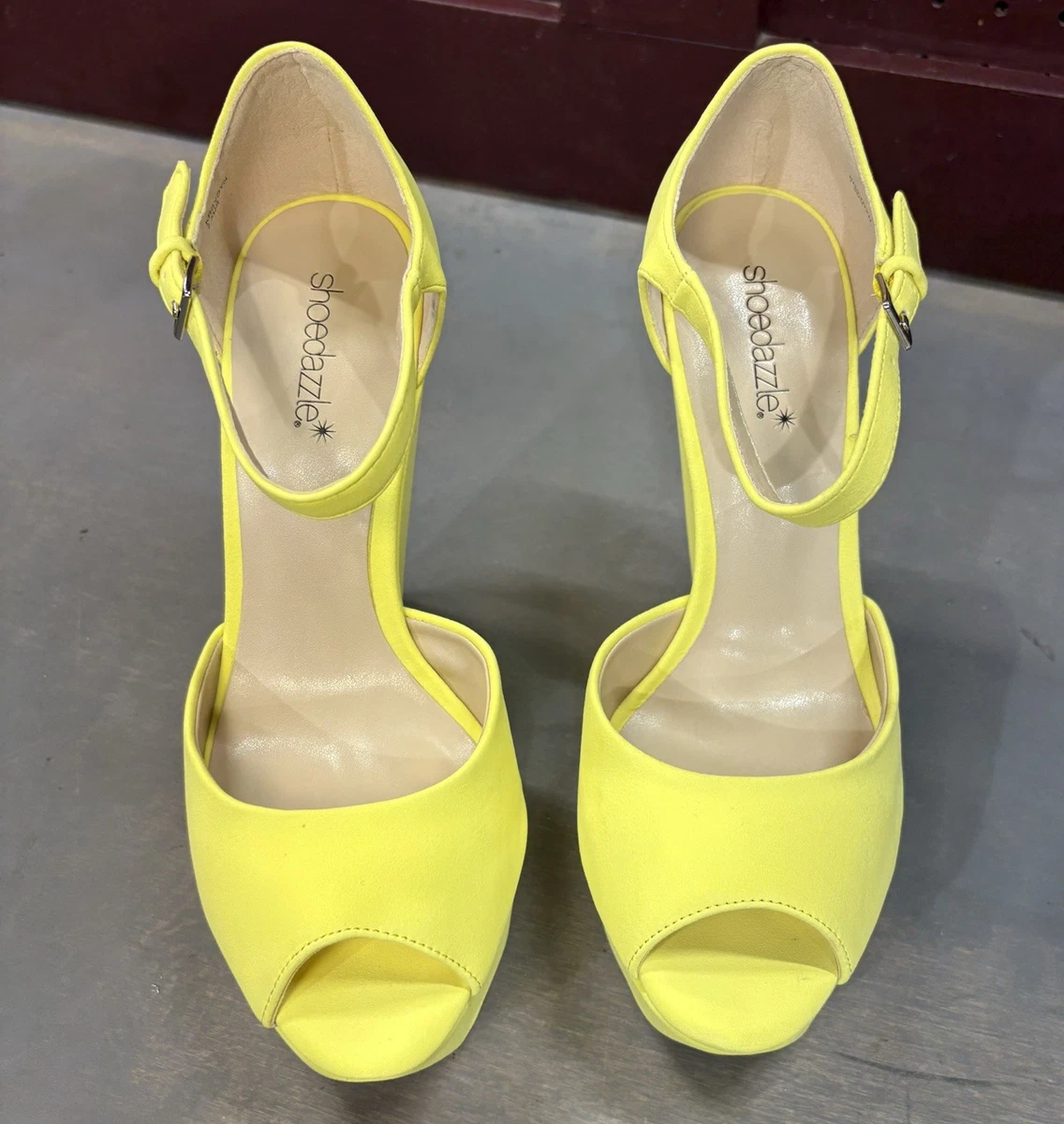 Platform Yellow Heels for Women for sale | eBay