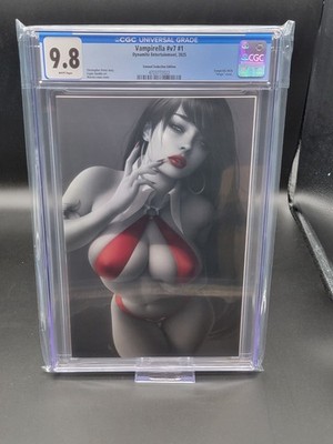 Vampirella v7 #1  CGC 9.8   Dynamite   2025   Sensual Seduction Edition