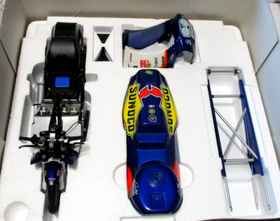 1999 Action Mac Tools Dave Schultz SUNOCO 1:9 Pro Stock Bike, NEW, P99939436