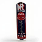 Vintage NATURES REMEDY Medical Pharmacy Advertising Thermometer Sign Porcelain