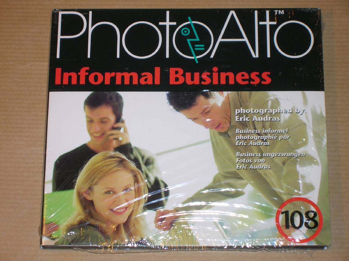 CD-ROM PhotoAlto 108 illustrations business pour plaquettes commerciales et web