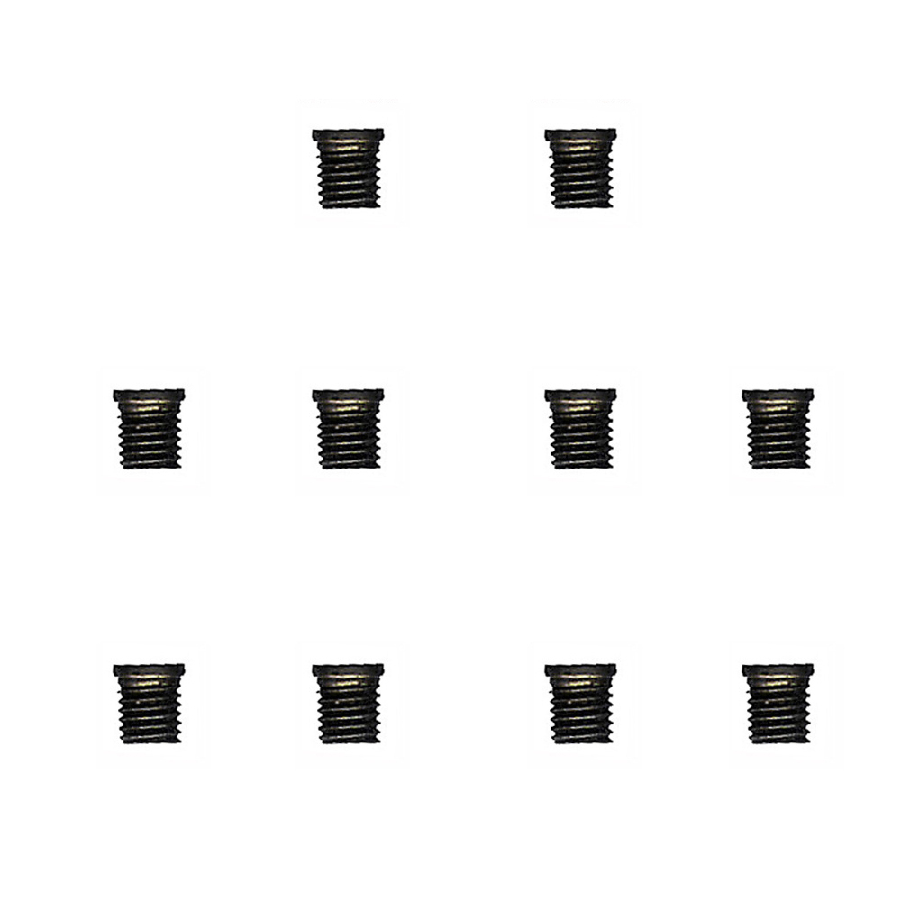 Paquete De 10 Insertos De Acero Al Carbono Time-Sert M6 X 1.0 X 12.0 Mm, Para Reparación De Roscas