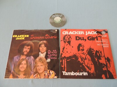 2 x 7'' Single Cracker Jack Susann Cherie Du, Girl 70s Germany | VG+