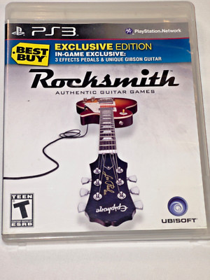 PlayStation 3 PS3 Rocksmith CIB