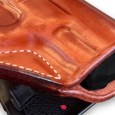 OWB Leather Holster Compatible With Glock 17 19 43X For Taurus G2C G3 G3c Fits M P 9mm Shield For Sig P365 P320 For Springfield Xds Top Grain Leather