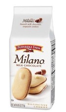 Pepperidge Farm, Milk Chocolate Milano Cookies, 6.25oz Bag Pack of 4 