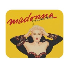Madonna You Can Dance Rectangle Mouse Pad, Retro Desk Accessory, Office Decor